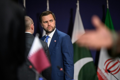 The talks in Switzerland aim to bring an end to the Middle East war - Fabrice Coffrini (AFP)