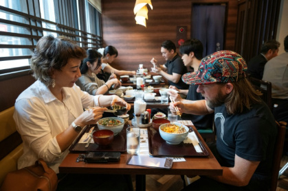 The latest trade statistics show Japan's exports of the highly nutritious gooey beans tripled from 2017 to 5,248 tonnes in 2025 - Andrew CABALLERO-REYNOLDS (AFP)